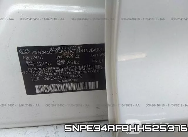 5NPE34AF8HH525376 фото 10
