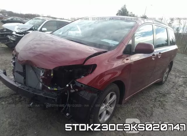 5TDKZ3DC3KS020747 фото 3
