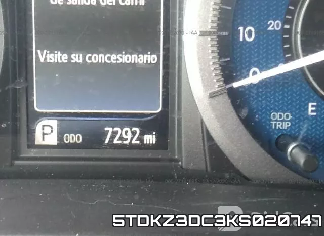 5TDKZ3DC3KS020747 фото 8