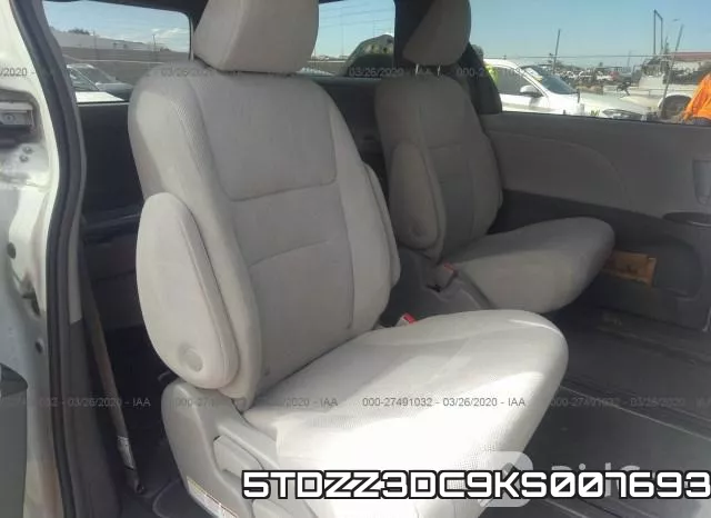 5TDZZ3DC9KS007693 фото 9