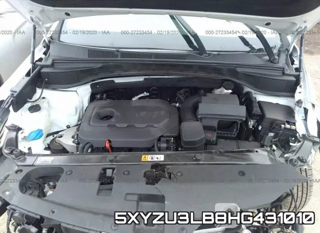 5XYZU3LB8HG431010 фото 2