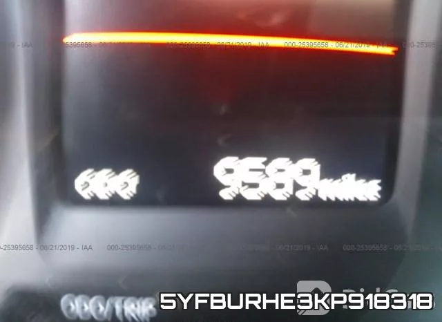 5YFBURHE3KP918318 фото 8
