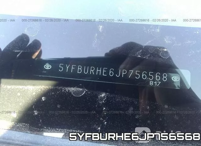 5YFBURHE6JP756568 фото 10