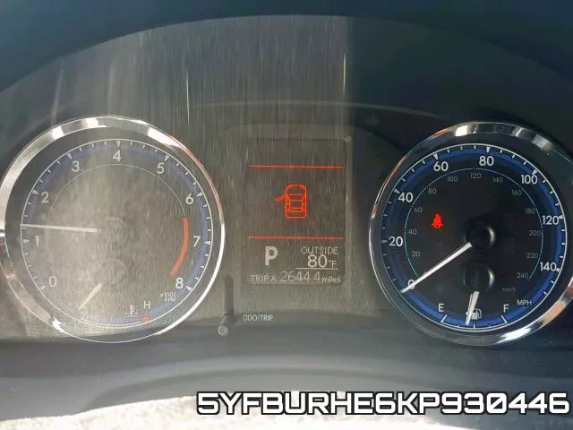 5YFBURHE6KP930446 фото 9