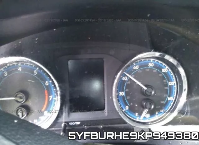 5YFBURHE9KP949380 фото 8