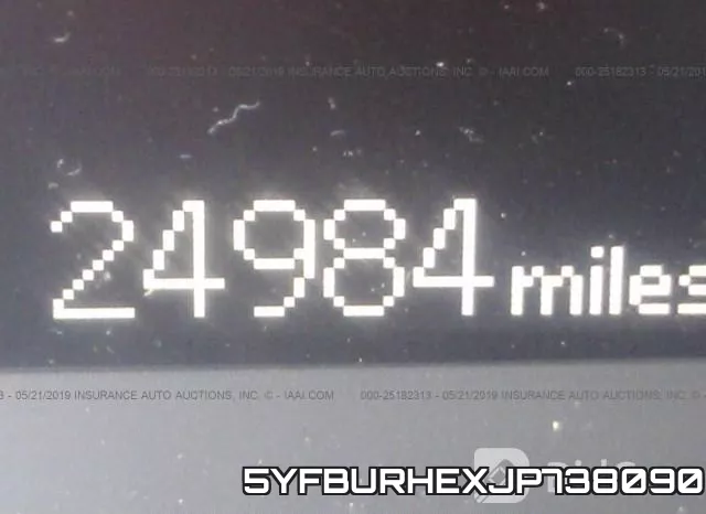 5YFBURHEXJP738090 фото 8