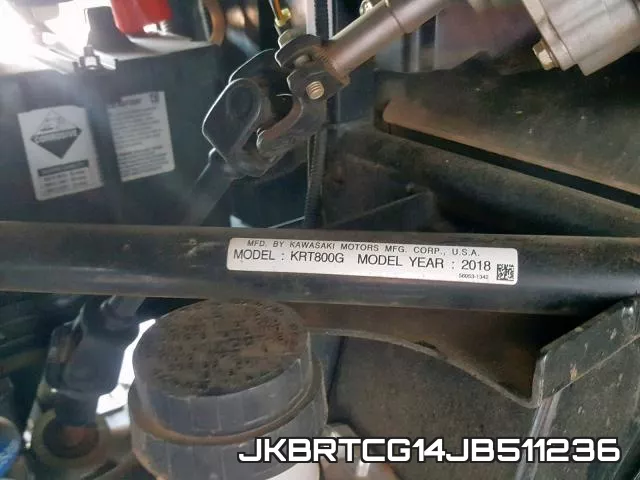 JKBRTCG14JB511236 фото 2