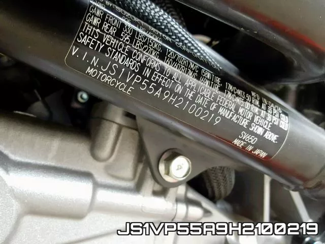 JS1VP55A9H2100219 фото 2