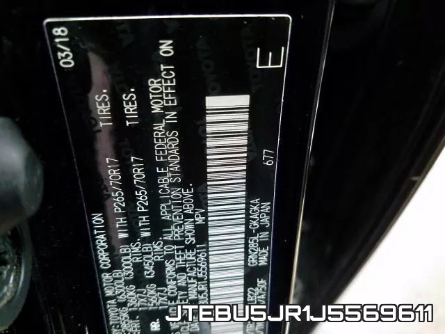 JTEBU5JR1J5569611 фото 2