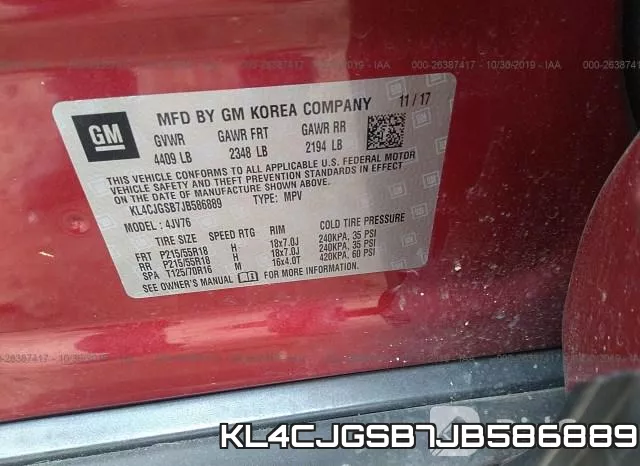 KL4CJGSB7JB586889 фото 10