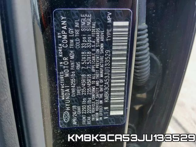 KM8K3CA53JU133529 фото 2