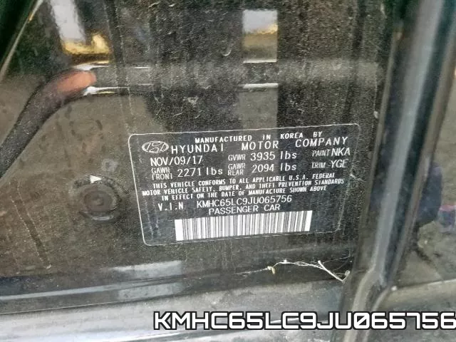 KMHC65LC9JU065756 фото 2