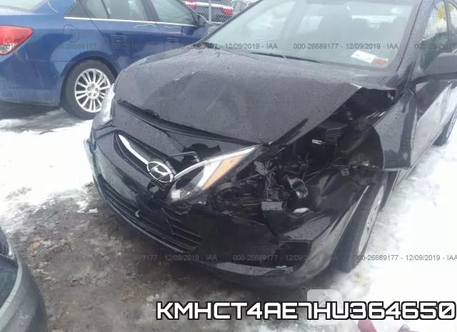 KMHCT4AE7HU364650 фото 7