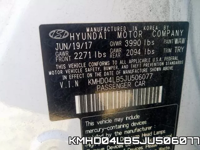 KMHD04LB5JU506077 фото 2