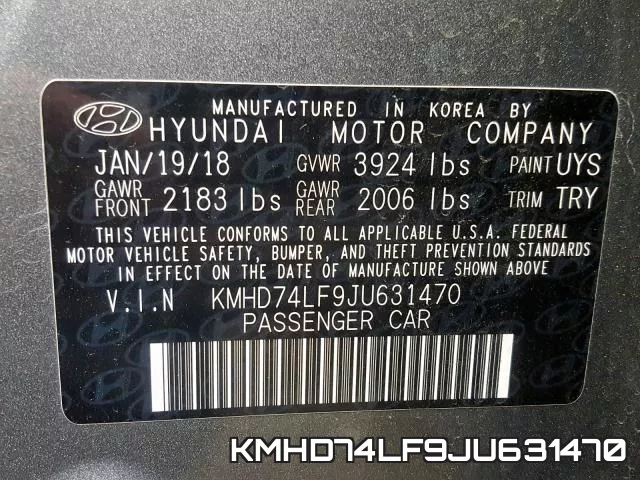 KMHD74LF9JU631470 фото 2