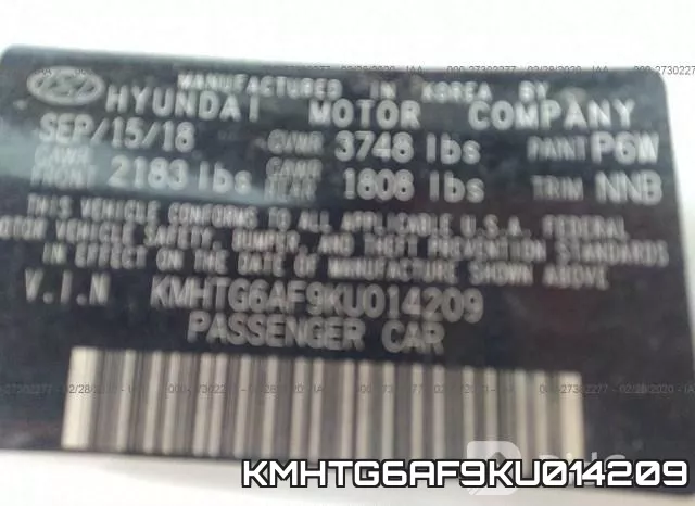KMHTG6AF9KU014209 фото 10