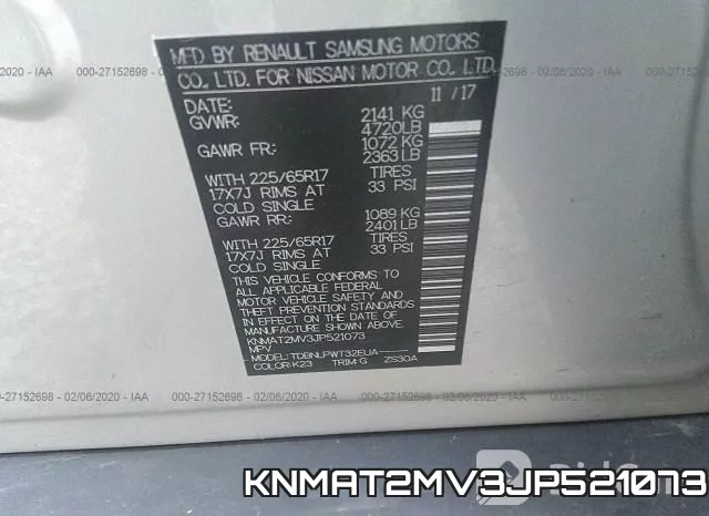 KNMAT2MV3JP521073 фото 10