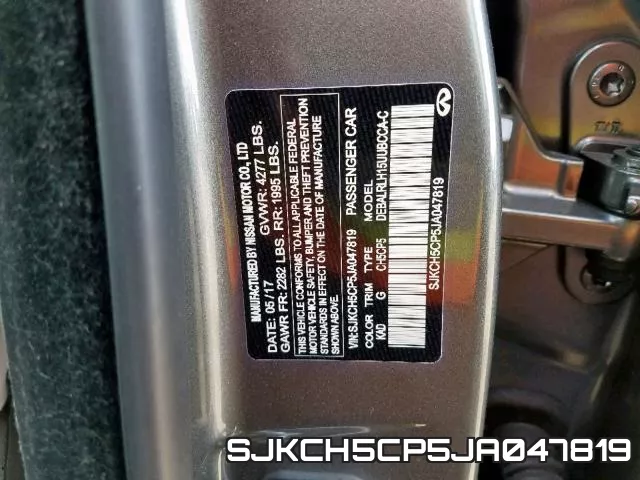 SJKCH5CP5JA047819 фото 2