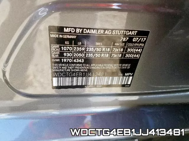 WDCTG4EB1JJ413481 фото 2