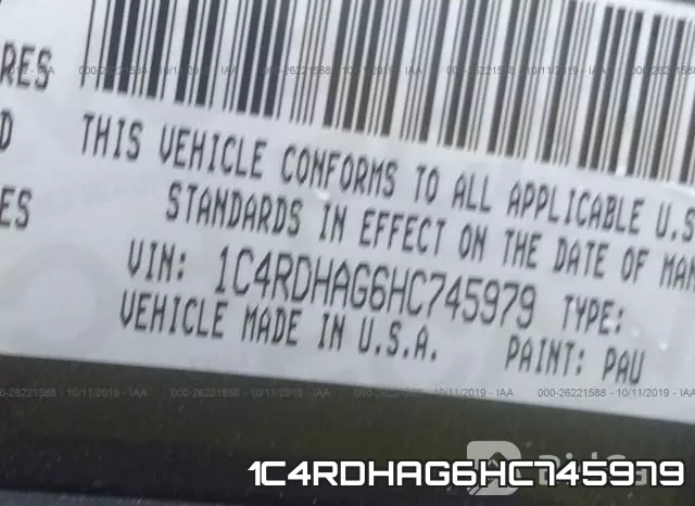 1C4RDHAG6HC745979 фото 10