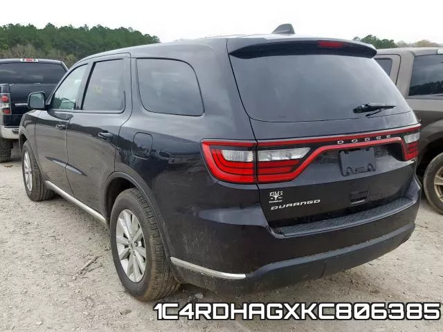 1C4RDHAGXKC806385 фото 4