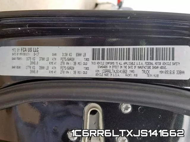 1C6RR6LTXJS141662 фото 2