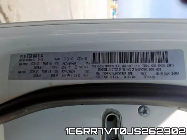 1C6RR7VT0JS262302 фото 2