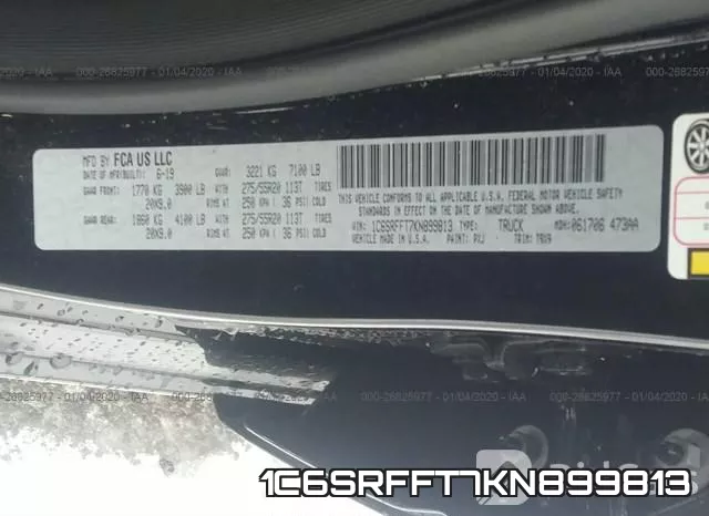 1C6SRFFT7KN899813 фото 10