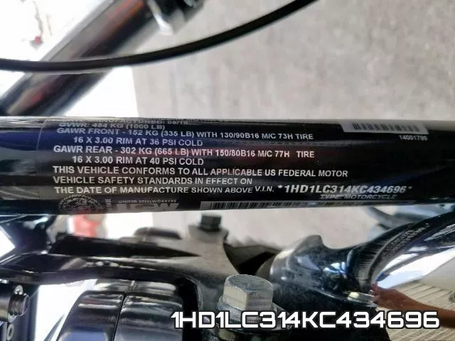 1HD1LC314KC434696 фото 2
