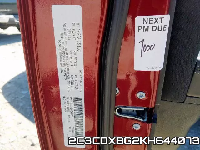 2C3CDXBG2KH644073 фото 2
