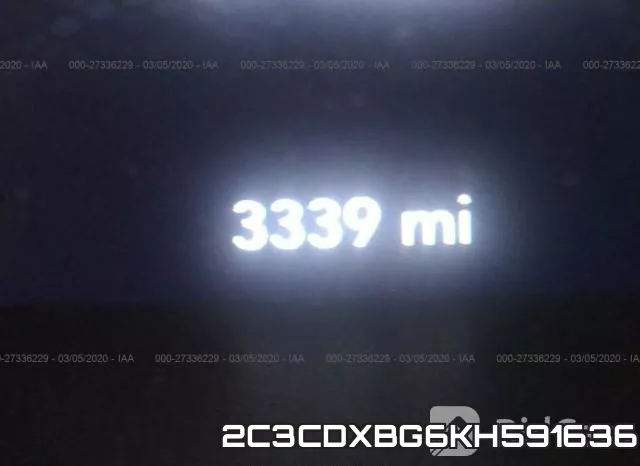 2C3CDXBG6KH591636 фото 8