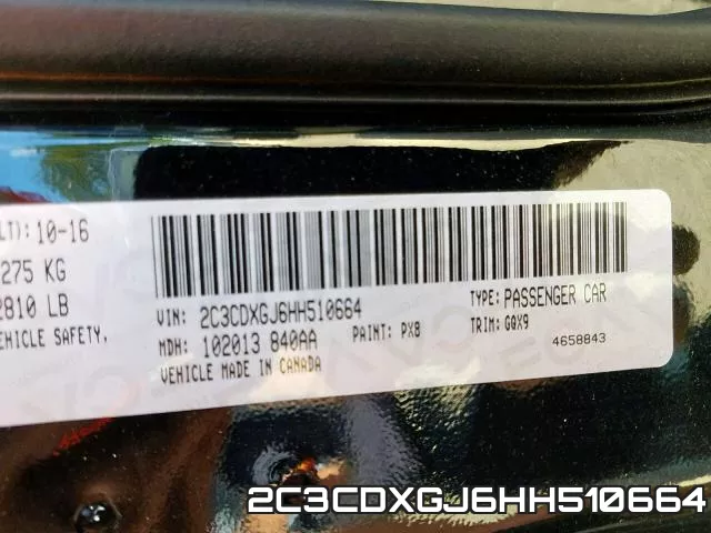 2C3CDXGJ6HH510664 фото 2
