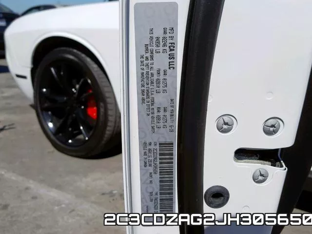 2C3CDZAG2JH305650 фото 2