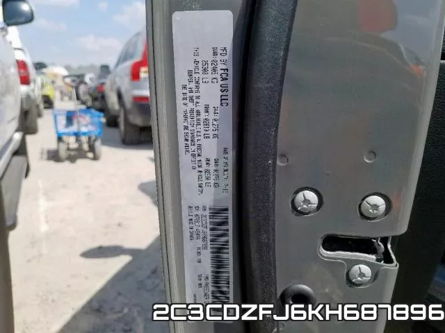 2C3CDZFJ6KH687896 фото 2