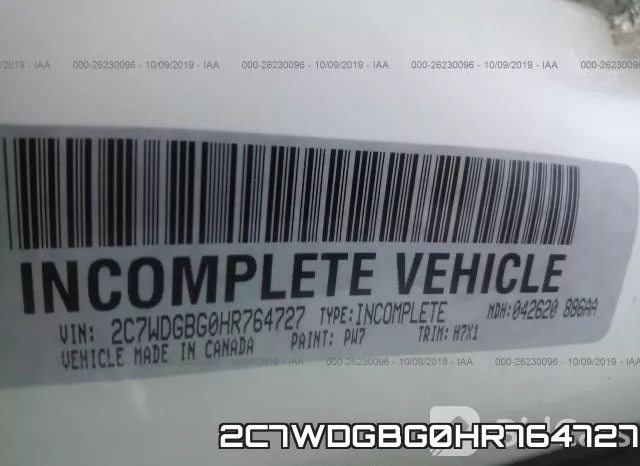 2C7WDGBG0HR764727 фото 10