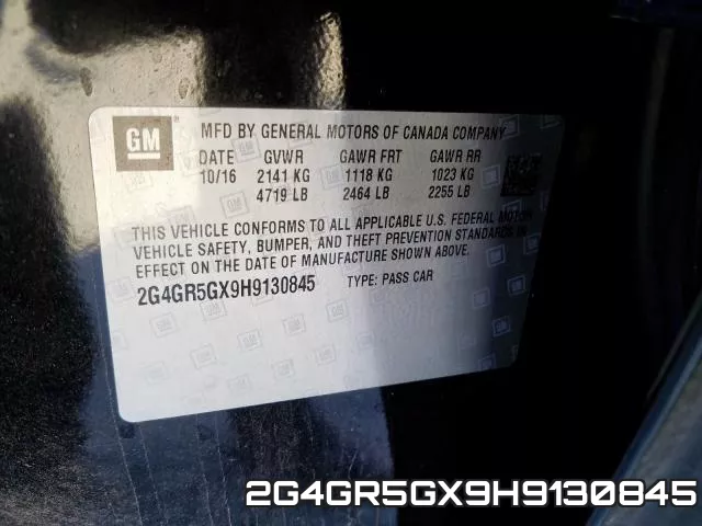 2G4GR5GX9H9130845 фото 2