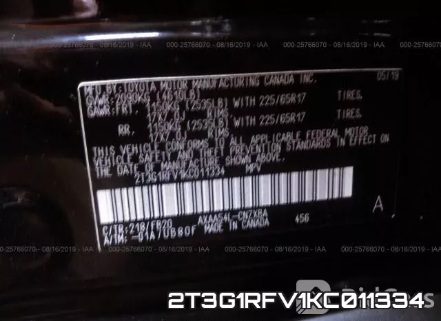 2T3G1RFV1KC011334 фото 10