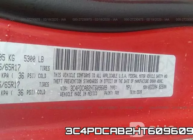 3C4PDCAB2HT609609 фото 10