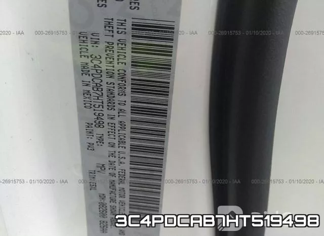 3C4PDCAB7HT519498 фото 10