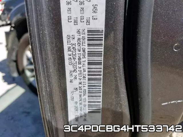 3C4PDCBG4HT533742 фото 2