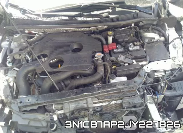 3N1CB7AP2JY227826 фото 2