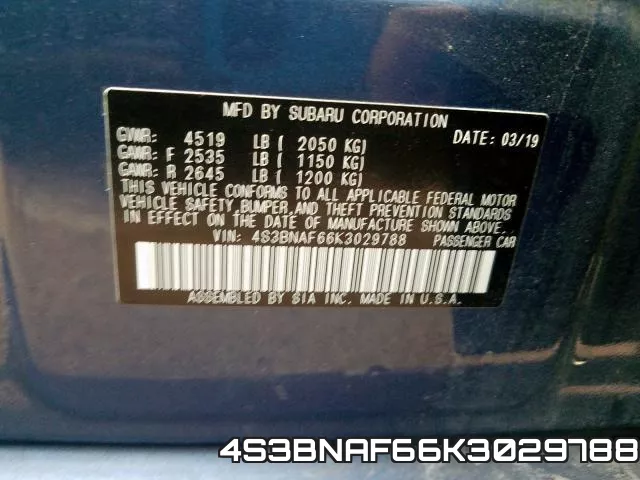4S3BNAF66K3029788 фото 2