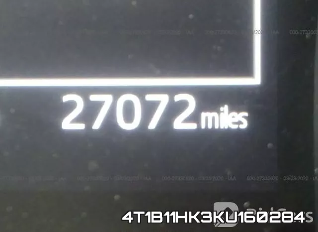 4T1B11HK3KU160284 фото 8