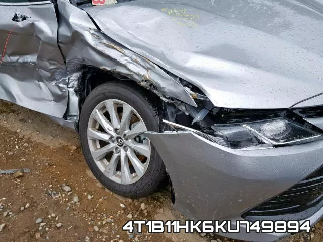 4T1B11HK6KU749894 фото 10