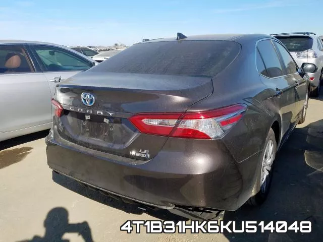 4T1B31HK6KU514048 фото 5