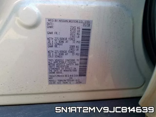5N1AT2MV9JC814639 фото 2
