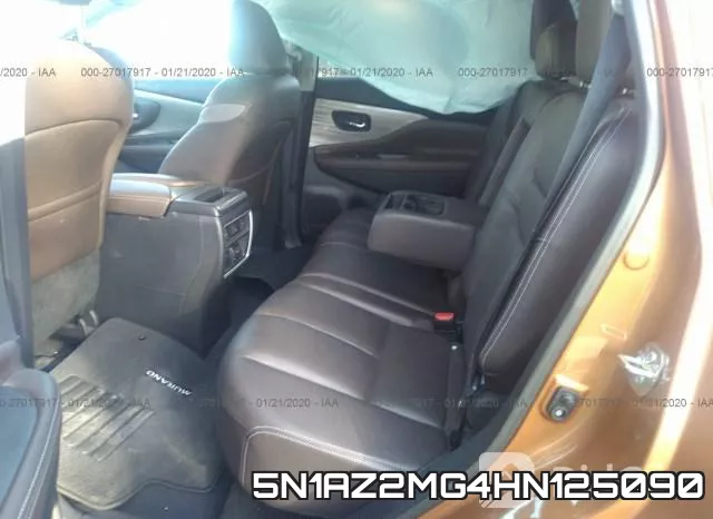 5N1AZ2MG4HN125090 фото 9