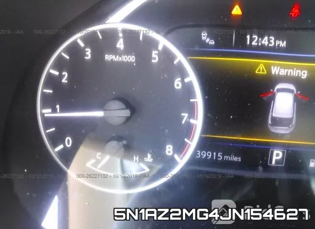 5N1AZ2MG4JN154627 фото 8