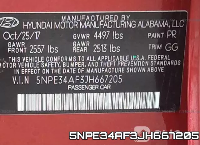 5NPE34AF3JH667205 фото 10