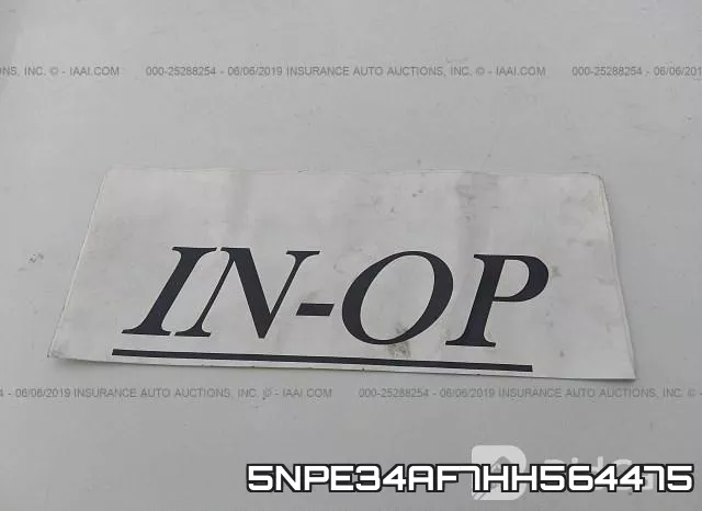 5NPE34AF7HH564475 фото 8